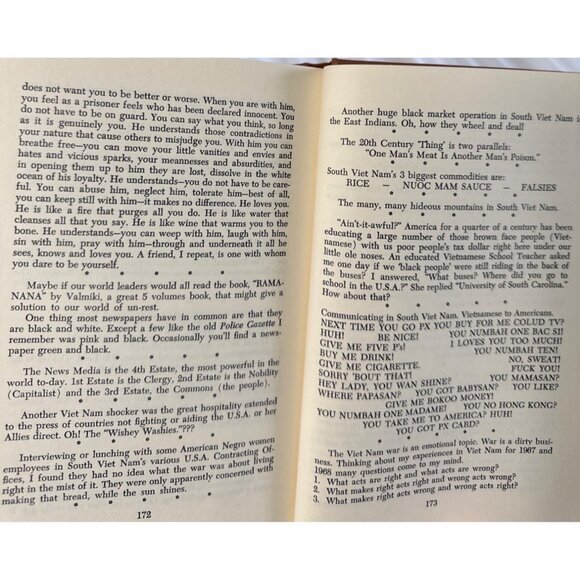 My Tour in Vietnam War A Burlesque Shocker 1970 Williams, Marion 1st Ed HC DJ - Picture 13 of 15